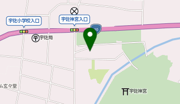 こおした旅館の地図画像