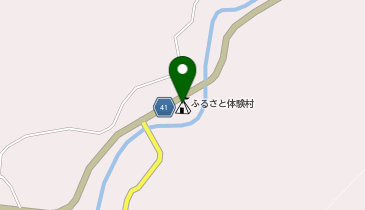 ふるさと体験村の地図画像