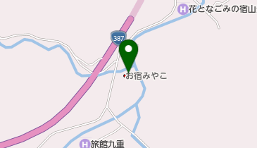 お宿みやこの地図画像