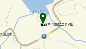国東半島県立自然公園の地図画像