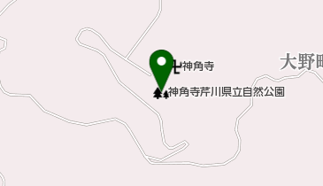 神角寺芹川県立自然公園の地図画像