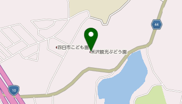 米沢観光ぶどう園の地図画像