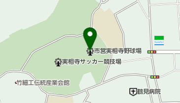 別府市営実相寺野球場の地図画像
