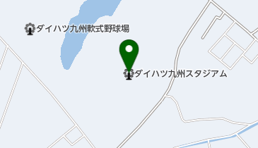 大貞総合運動公園野球場の地図画像