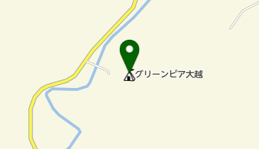 グリーンピア大越の地図画像