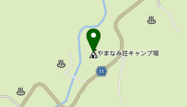 福岡大学やまなみ荘キャンプ場の地図画像