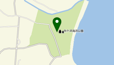 糸ヶ浜海浜公園の地図画像
