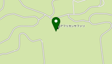 アフリカンサファリオートキャンプ場Aの地図画像