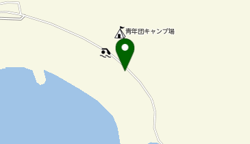 姫島海水浴場キャンプ場の地図画像