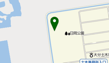 日岡テニスコートの地図画像