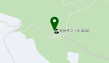 大分サニーヒルゴルフ倶楽部の地図画像