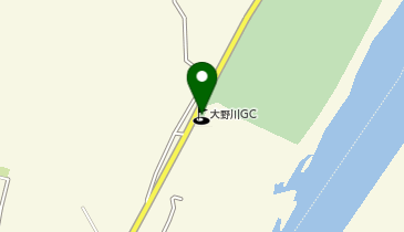 大野川ゴルフコースの地図画像