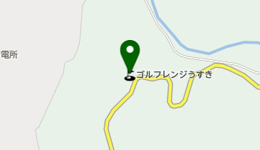 ゴルフレンジうすきの地図画像
