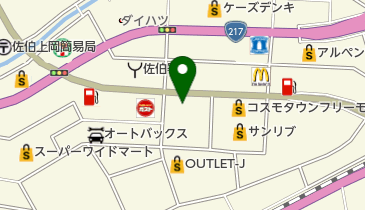 FESTAコスモタウン佐伯店の地図画像