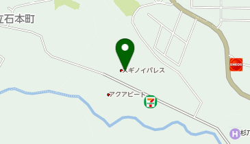 namco杉乃井ホテル店の地図画像