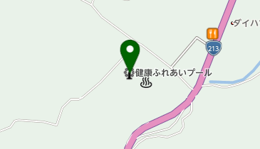 健康ふれあいプールの地図画像