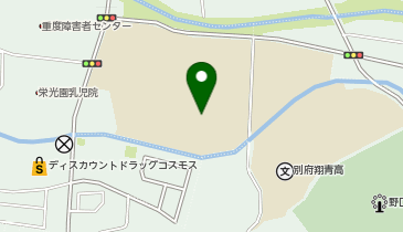 別府市営青山プールの地図画像