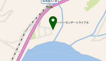 北友田3丁目プールの地図画像