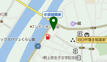 臼杵祇園祭の地図画像