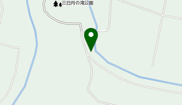 玖珠川三日月の滝付近の地図画像