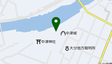 城井神社の地図画像