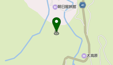 筋湯温泉の地図画像