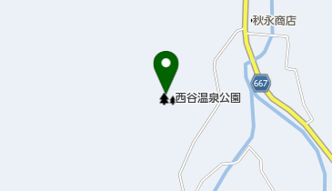 西谷温泉の地図画像