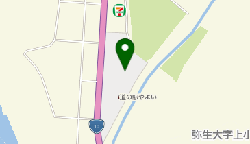 やよいの湯の地図画像