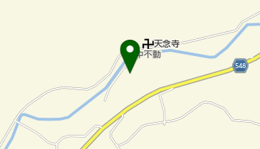 川中不動の地図画像