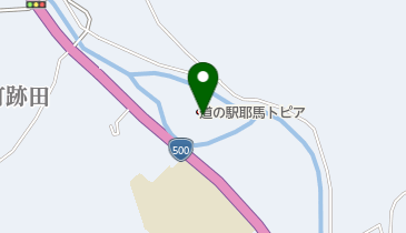 本耶馬渓の地図画像