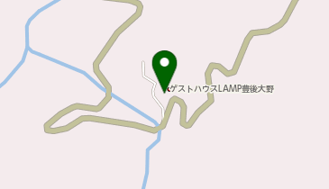 川上渓谷の地図画像