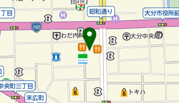 ガレリア竹町ドーム広場の地図画像