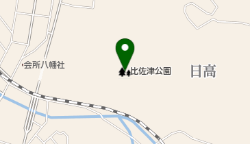 比佐津公園の地図画像