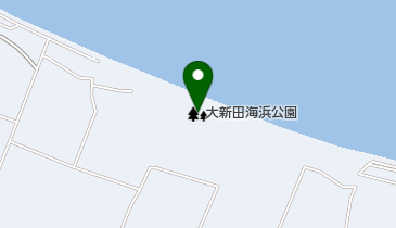 大新田海浜公園の地図画像