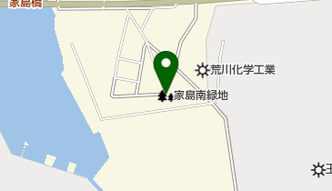 家島南緑地の地図画像