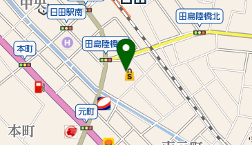 イオン日田店の地図画像