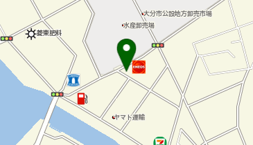 PEUGEOT大分の地図画像