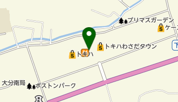 大分ロフトの地図画像
