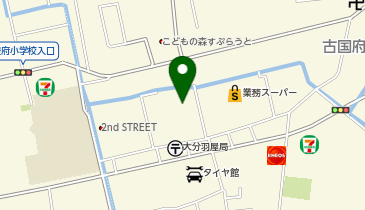 セントラルスポーツプラザ24大分の地図画像