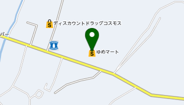 ゆめマート中津店の地図画像