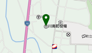 川南町役場の地図画像