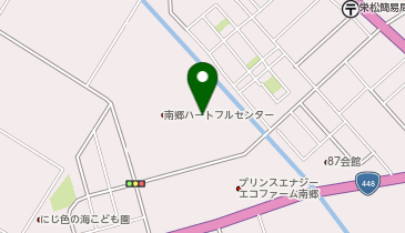 日南市役所南郷町地域振興センターの地図画像