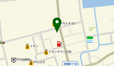 日向市役所細島支所の地図画像