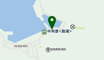 延岡市役所島浦支所の地図画像