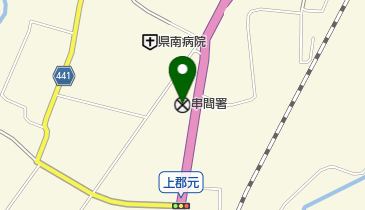 串間警察署の地図画像