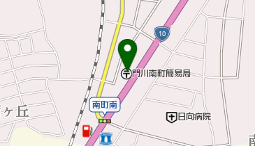 門川南町簡易郵便局の地図画像