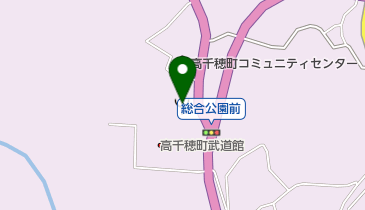 西臼杵広域行政事務組合消防本部の地図画像