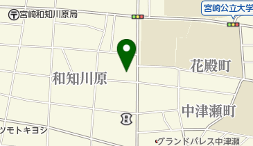 宮崎市北消防署の地図画像