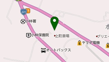 小林堤メモリードホールの地図画像