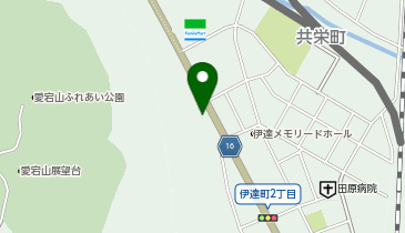 愛宕山メモリードホールの地図画像